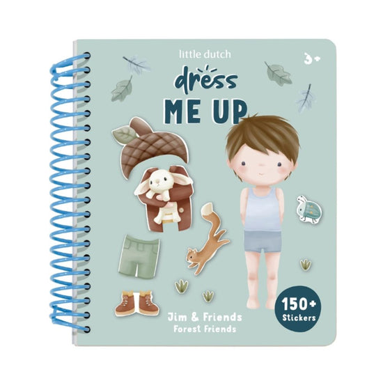 Little Dutch Dress Me Up Book - Forest Friends