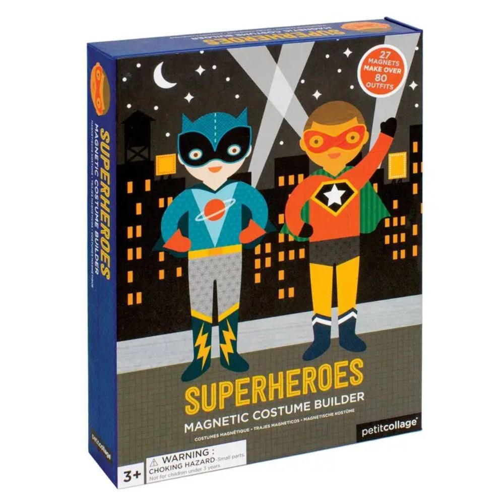 Superhero Friends Magnetic Dress Up - Petit Collage