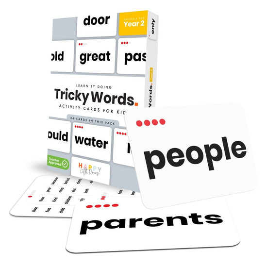 Tricky Words Flashcards - Year 2