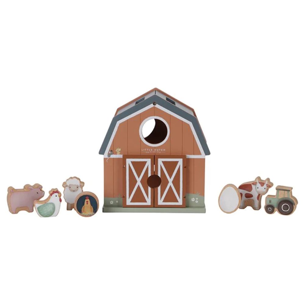 Little Dutch Shape Sorter - Little Farm