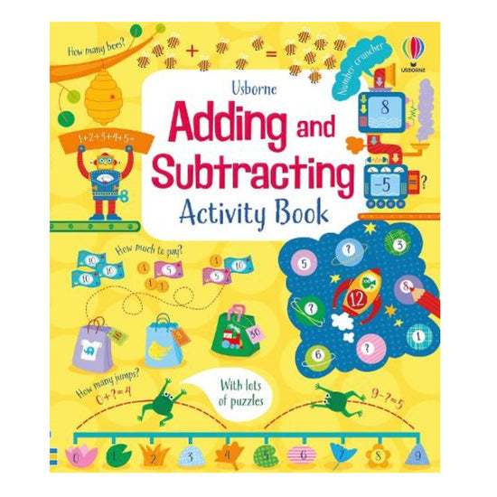 Usborne Adding & Subtracting Activity Book